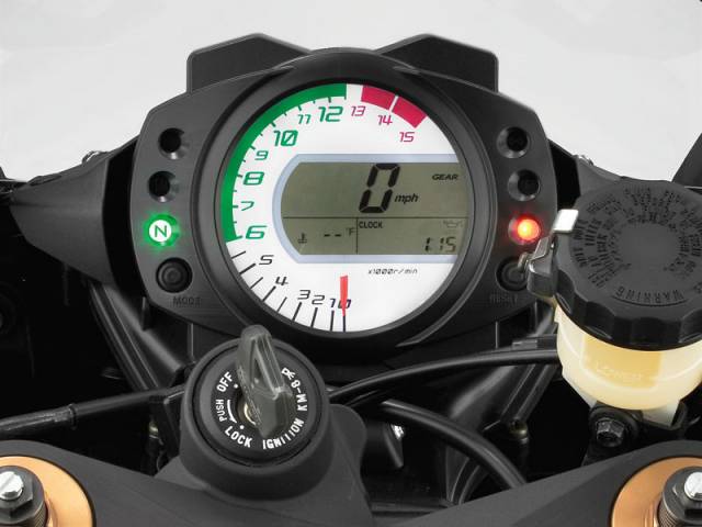 Приборка нового Ninja: цифровой спидометр и все такое